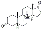 5-BETA-ANDROSTAN-3,17-DIONE Struktur