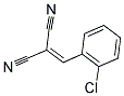 2-CHLORO-6-FLUOROBENZYLIDENEMALONONITRILE Struktur