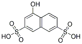 1-NAPHTHOL-3,6-DISULFONIC ACID Struktur