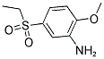 3-AMINO-4-METHOXYPHENYL ETHYL SULFONE Struktur