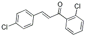 (E)-1-(2-CHLOROPHENYL)-3-(4-CHLOROPHENYL)-2-PROPEN-1-ONE Struktur