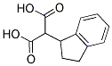 1-INDANYLMALONIC ACID Struktur