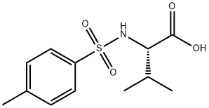 3-METHYL-2-(TOLUENE-4-SULFONYLAMINO)-BUTYRIC ACID Struktur