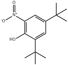 2,4-DI(TERT-BUTYL)-6-NITROPHENOL Struktur