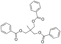 TRIMETHYLOLETHANE TRIBENZOATE Struktur