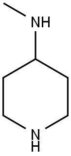 4-N-METHYLAMINO-PIPERIDINE Struktur