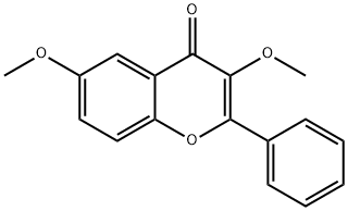 3,6-DIMETHOXYFLAVONE Struktur