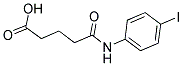 5-[(4-IODOPHENYL)AMINO]-5-OXOPENTANOIC ACID Struktur