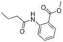 METHYL 2-(BUTANOYLAMINO)BENZOATE Struktur