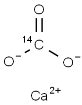 CALCIUM CARBONATE [14C] Struktur