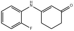 3-((2-FLUOROPHENYL)AMINO)CYCLOHEX-2-EN-1-ONE price.