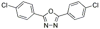 2,5-DI-(4-CHLOROPHENYL)-1,3,4-OXADIAZOLE Struktur