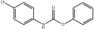 PHENYL N-(4-CHLOROPHENYL)CARBAMATE Struktur