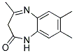 4,7,8-TRIMETHYL-1H-1,5-BENZODIAZEPIN-2-(3H)-ONE Struktur