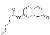 4-METHYLUMBELLIFERYL CAPROATE Struktur