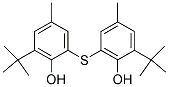 2,2'-THIO-BIS(4-METHYL-6-TERT-BUTYL PHENOL) Struktur