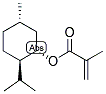 D-MENTHYL METHACRYLATE Struktur