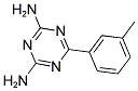 6-M-TOLYL-1,3,5-TRIAZINE-2,4-DIAMINE Struktur