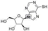 6-MERCAPTOPURINE-9-BETA-D-ARABINOFURANOSIDE Struktur