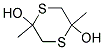 2,5-DIHYDROXY-2,5-DIMETHYL-1,4-DITHIANE Struktur