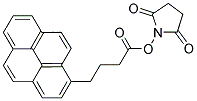 1-PYRENEBUTANOIC ACID, SUCCINIMIDYL ESTER Struktur