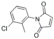 1-(3-CHLORO-2-METHYL-PHENYL)-PYRROLE-2,5-DIONE Struktur