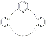 CROWN ETHER/DIBENZOPYRIDINO-18-CROWN-6 Struktur