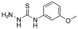 N-(3-METHOXYPHENYL)HYDRAZINECARBOTHIOAMIDE Struktur