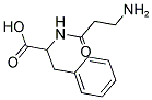 B-ALANYL-DL-PHENYLALANINE Struktur