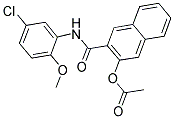 NAPHTHOL AS-CL ACETATE Struktur