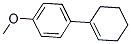 1-(4-METHOXYPHENYL)-1-CYCLOHEXENE Struktur