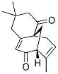 4,4,10-TRIMETHYL TRICYCLO[7,3,1,0(1-6)]-6,10-TRIDECADIENE-2,8-DIONE Struktur