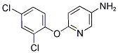 5-AMINO-2-(2,4-DICHLOROPHENOXY)PYRIDINE Struktur