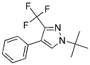 1-(TERT-BUTYL)-4-PHENYL-3-(TRIFLUOROMETHYL)-1H-PYRAZOLE Struktur