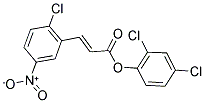 2,4-DICHLOROPHENYL 3-(2-CHLORO-5-NITROPHENYL)ACRYLATE Struktur