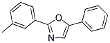 2-(3-METHYLPHENYL)-5-PHENYLOXAZOLE Struktur