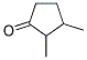 2,3-DIMETHYLCYCLOPENTANONE Struktur