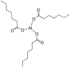 ALUMINUM HEPTANOATE Struktur