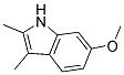 2,3-DIMETHYL-6-METHOXYINDOLE Struktur