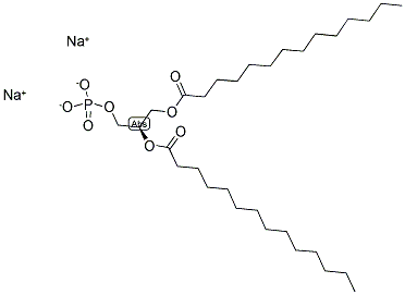 (DIMYRISTOYL)-L-ALPHA-PHOSPHATIDIC ACID NA Struktur