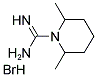 2,6-DIMETHYLPIPERIDINOFORMAMIDINE HYDROBROMIDE Struktur