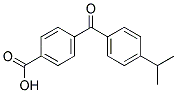 4-(4-ISOPROPYLBENZOYL)BENZOIC ACID Struktur