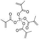 METHACRYLIC ACID, TITANIUM (IV) SALT Struktur