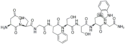 LEUCOKININ II Struktur