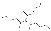 TRIS(1-METHYLPENTYL)AMINE Struktur