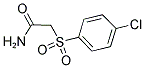 2-((4-CHLOROPHENYL)SULFONYL)ETHANAMIDE Struktur