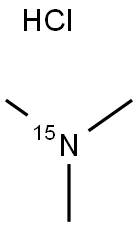 TRIMETHYLAMINE-15N HYDROCHLORIDE Struktur