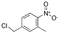 3-METHYL-4-NITROBENZYL CHLORIDE Struktur