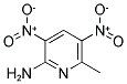 2-AMINO-3,5-BISNITRO-6-METHYLPYRIDINE Struktur