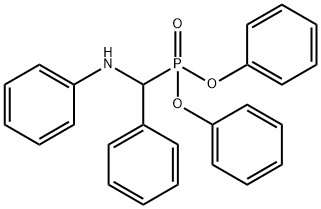 DIPHENYL (A-ANILINOPHENYLMETHYL) PHOSPHONATE Struktur